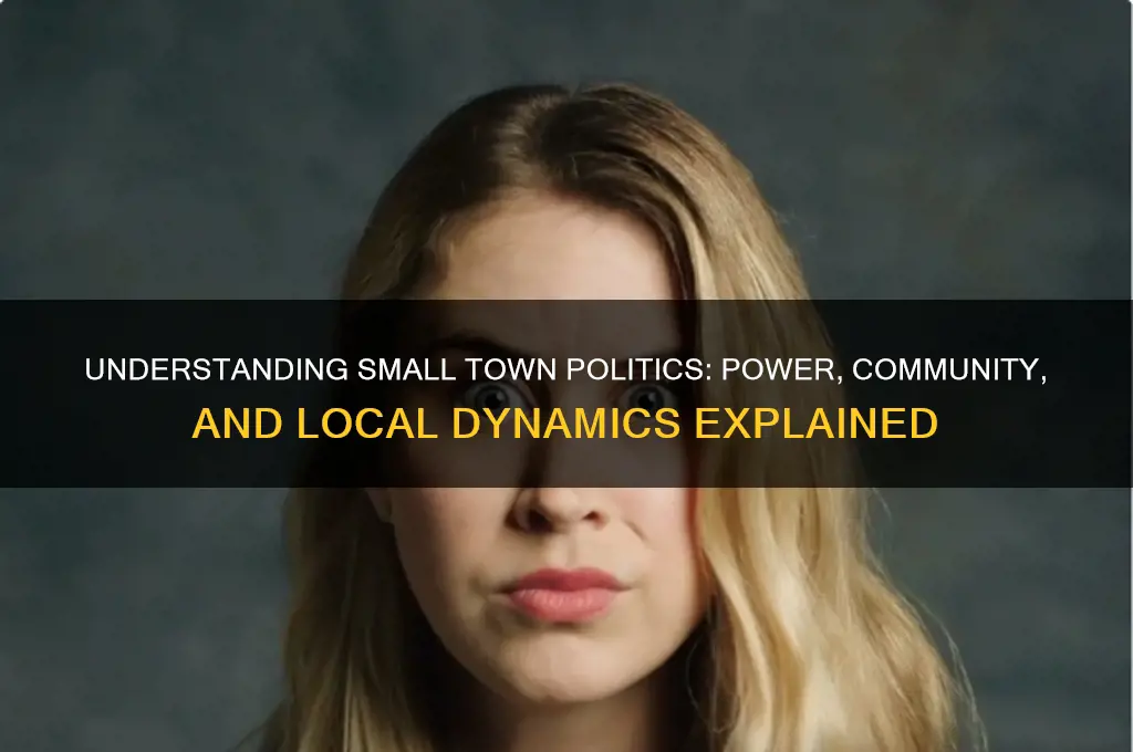 what is small town politics