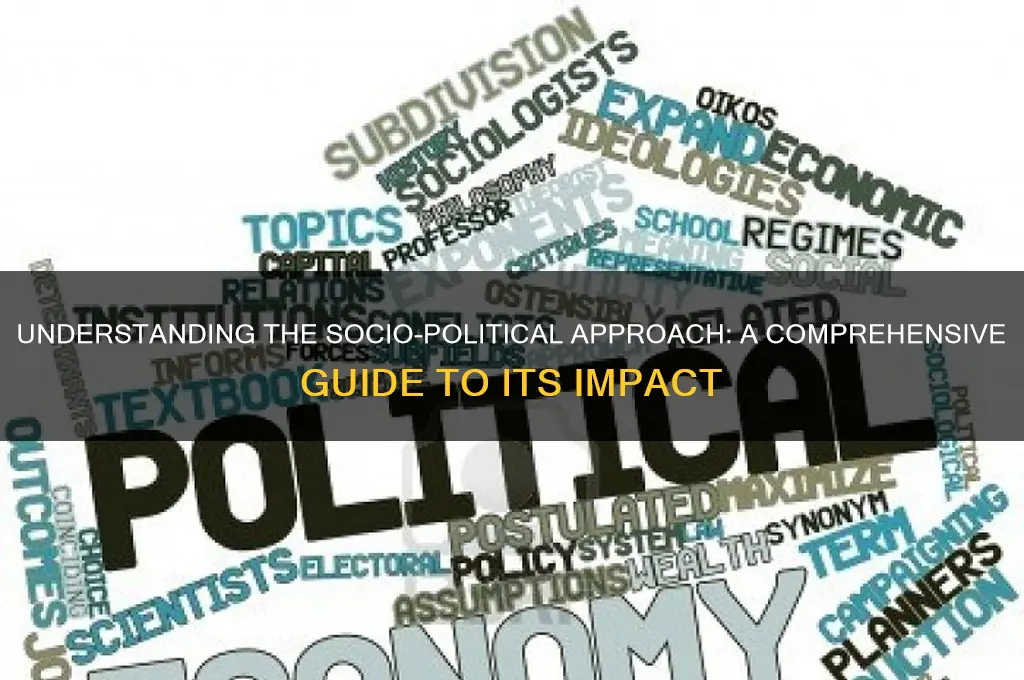 what is socio political approach