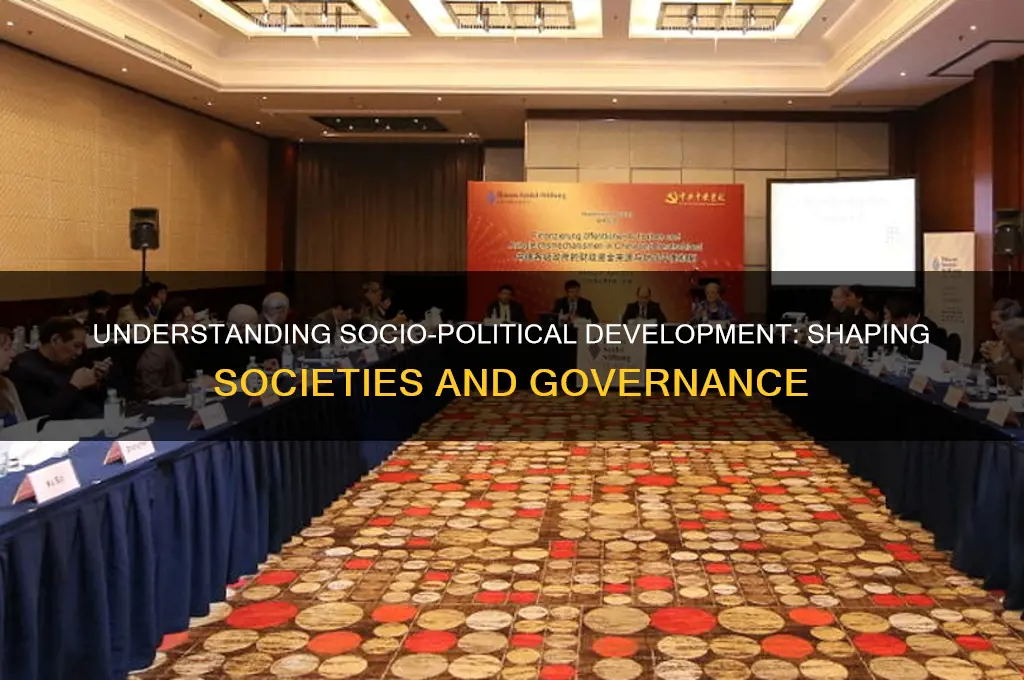 what is socio political development
