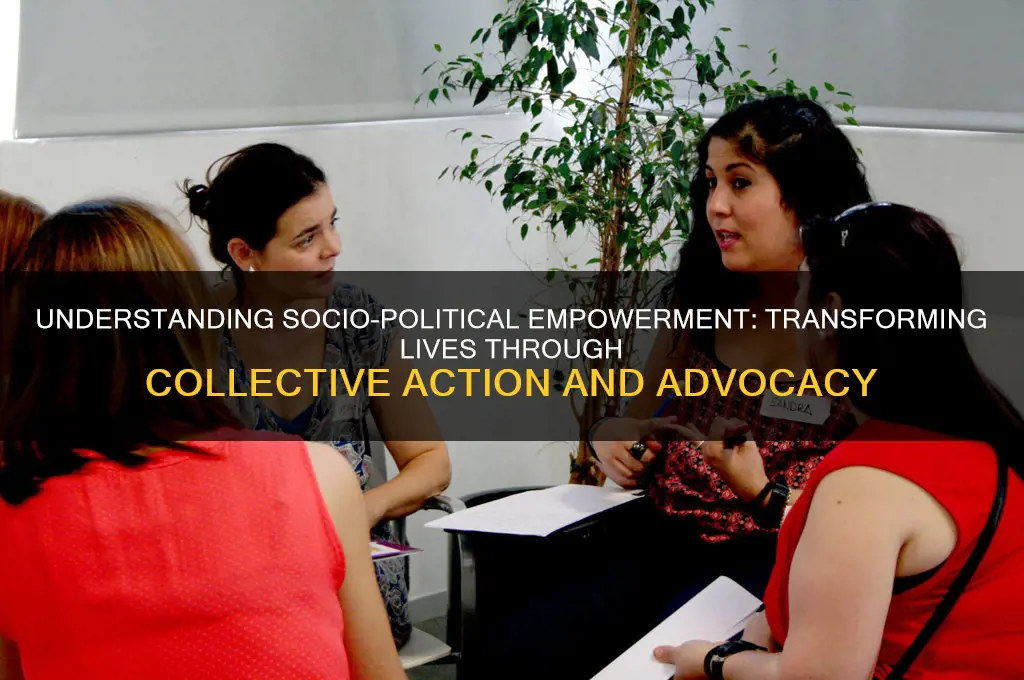 what is socio political empowerment