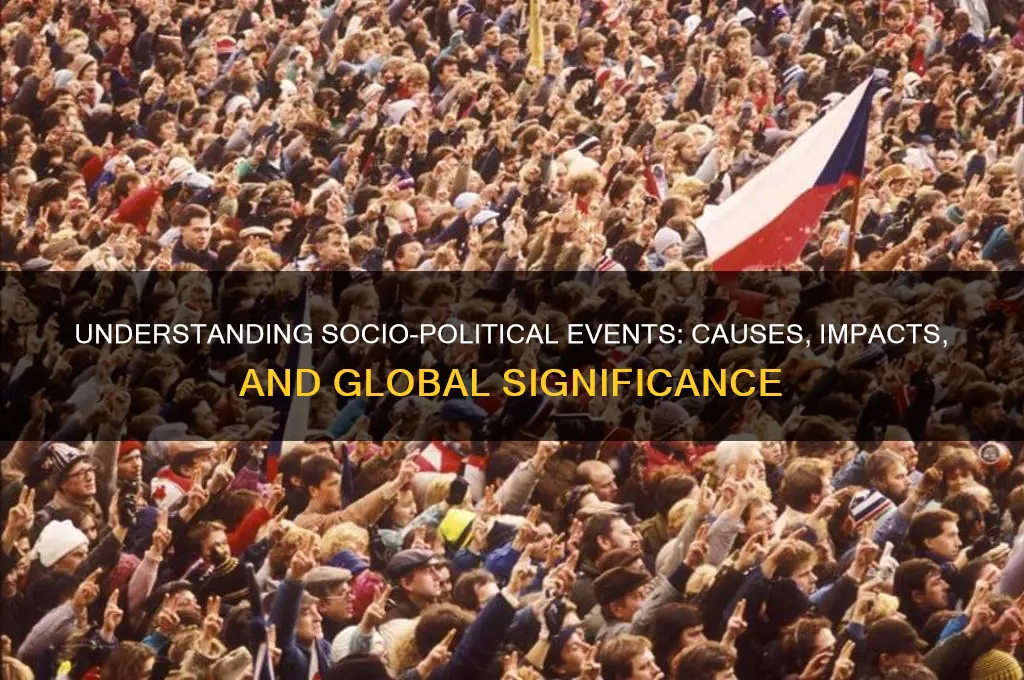 what is socio political event