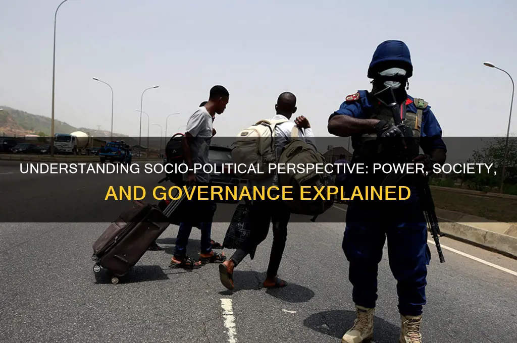 what is socio political perspective