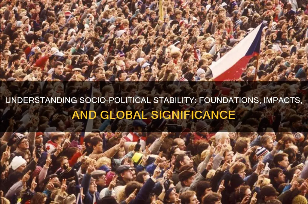 what is socio political stability
