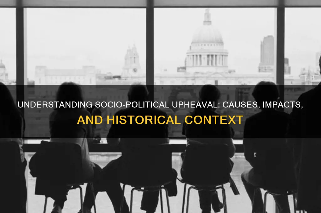 what is socio political upheaval