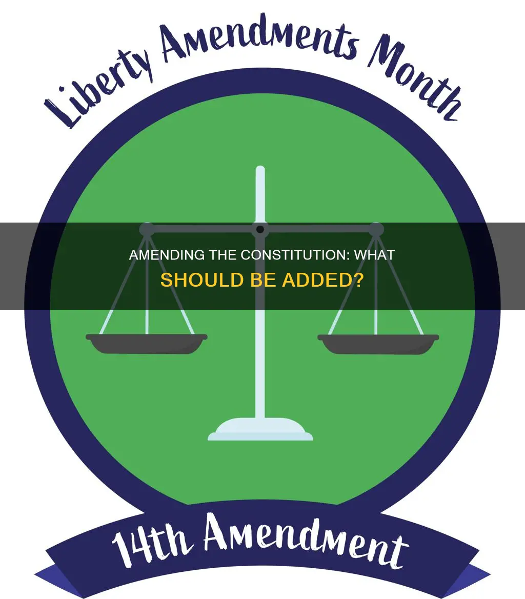 what is something that should be added to the constitution