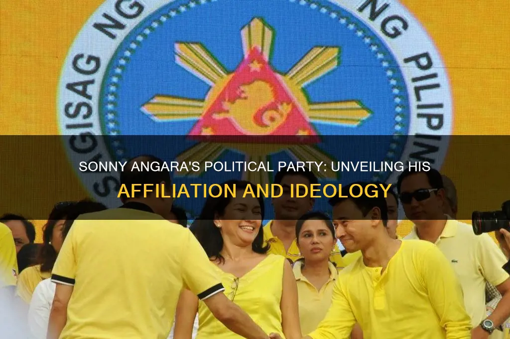 what is sonny angara political party