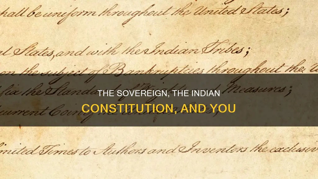 what is sovereign in indian constitution