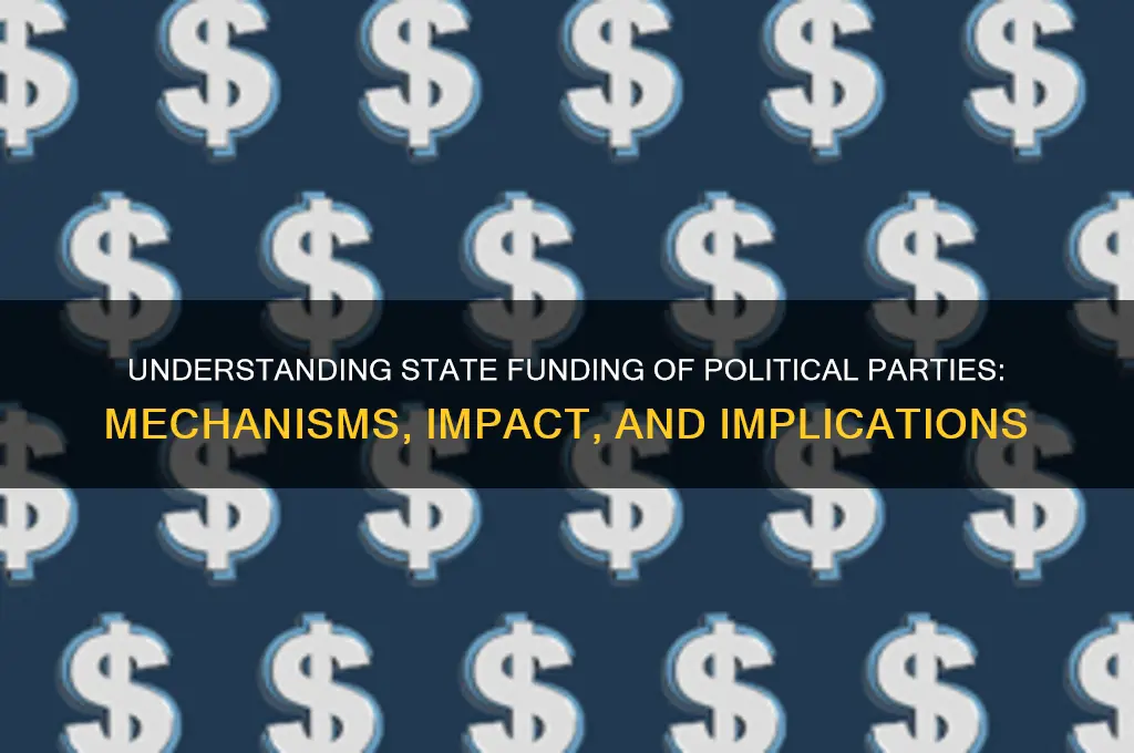 what is state funding of political parties