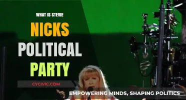 Stevie Nicks' Political Party: Uncovering Her Political Beliefs and Affiliations