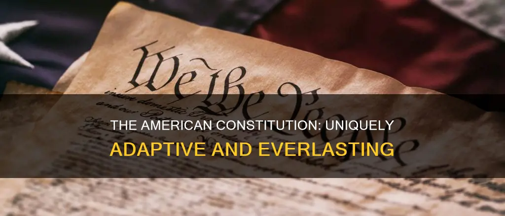 what is still a unique characteristic of the american constitution