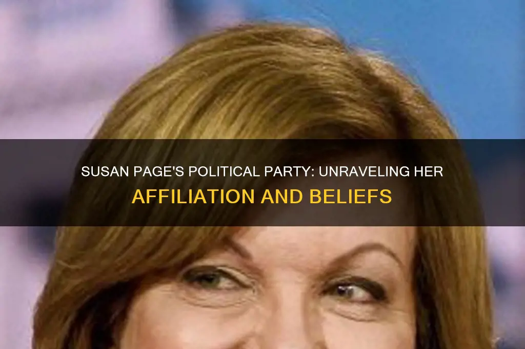 what is susan page political party
