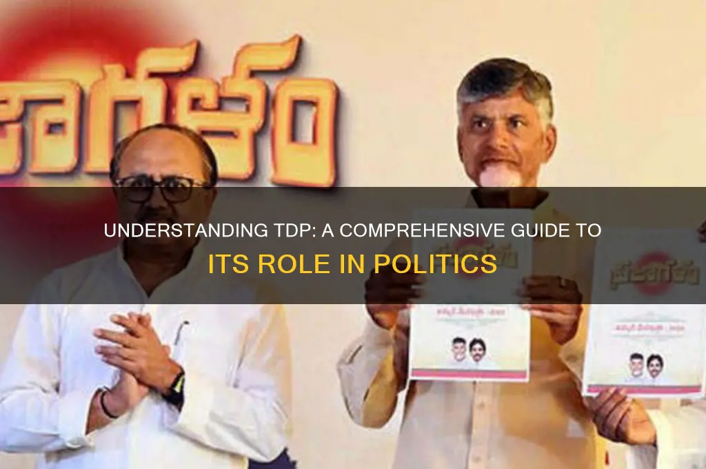 what is tdp in politics