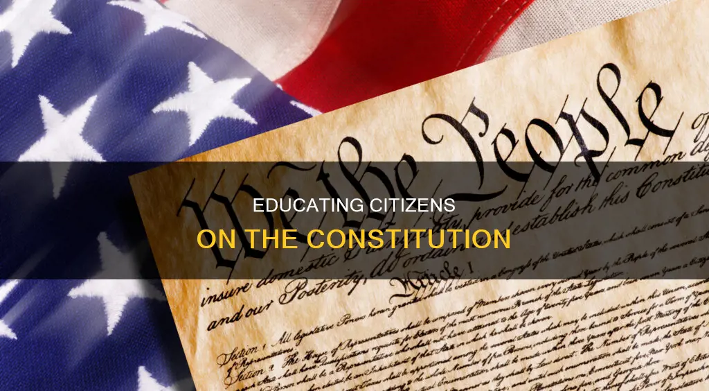 what is teaching the new constitution to the peole called