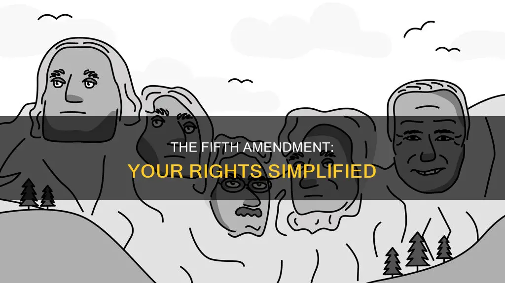 what is the 5th amendment of the constitution kid explanation
