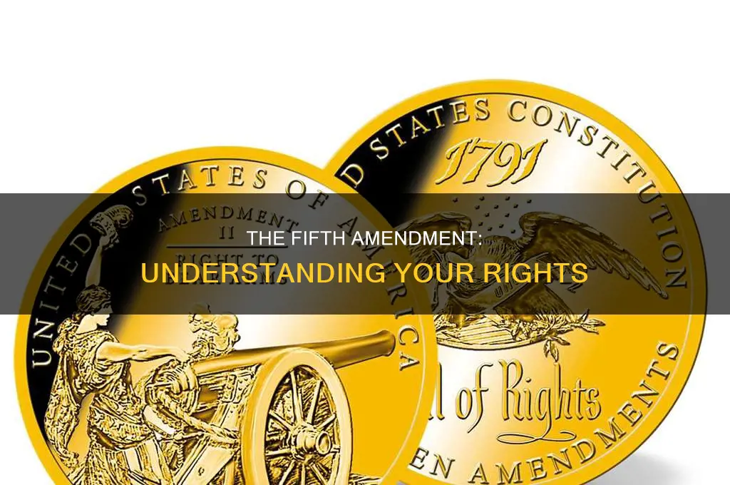 what is the 5th amendment of the us constitution