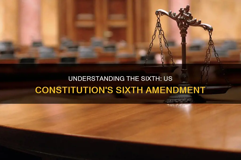 what is the 6th amendment of the us constitution