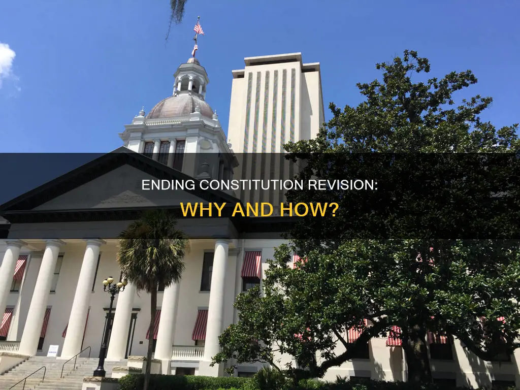 what is the abolishing the constitution revision commission