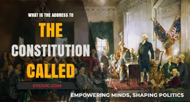Constitution Address: A Historical Location