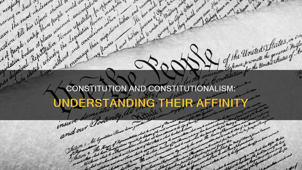 what is the affinity between constitution and constitutionalism