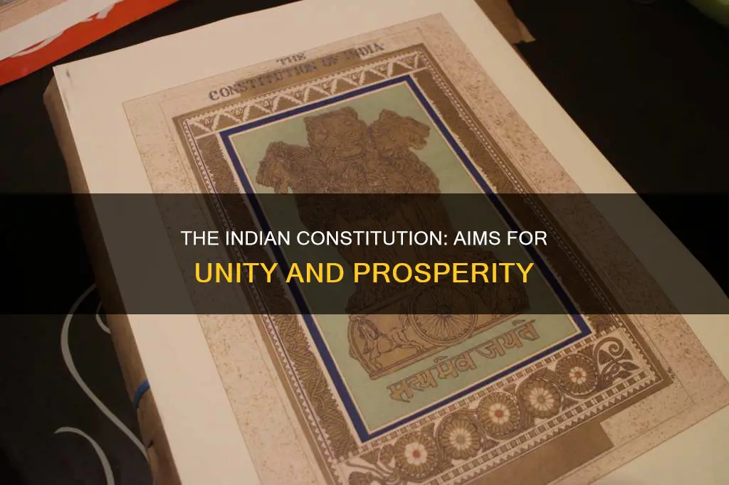 what is the aim of the indian constitution