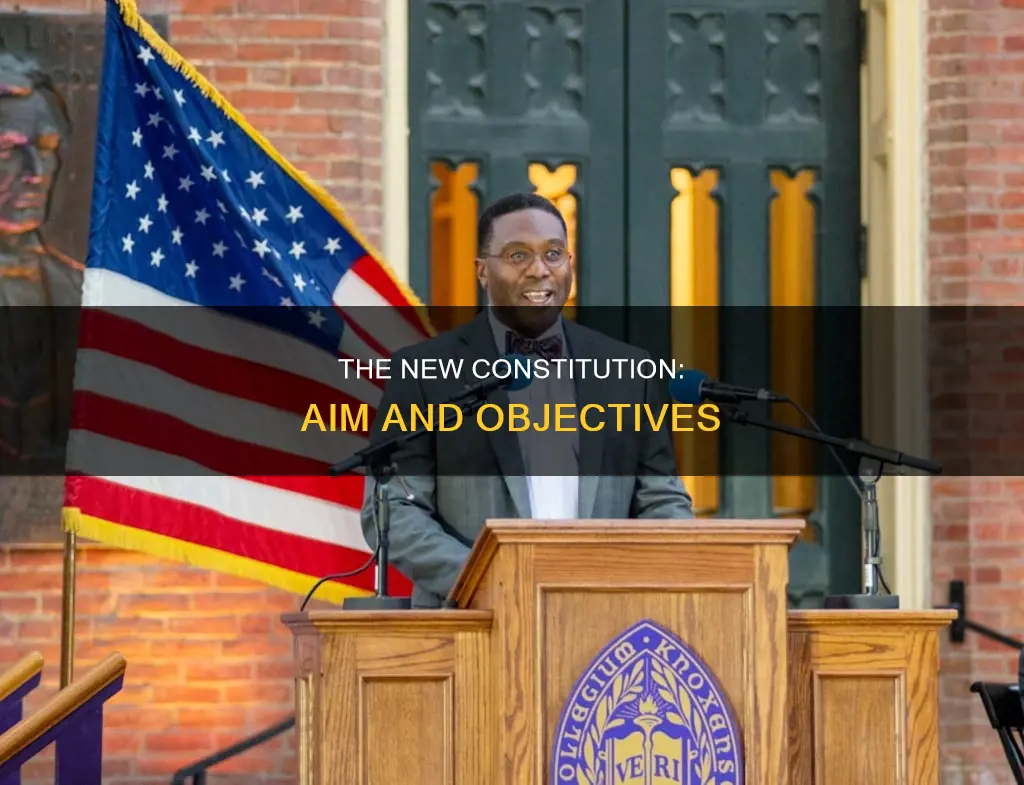 what is the aim of the new constitution