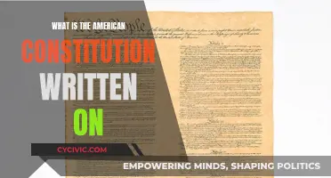 The American Constitution: What Material Was Used?