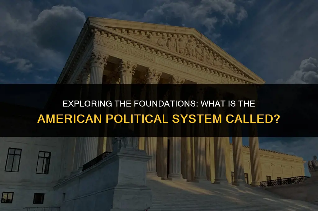 what is the american political system called