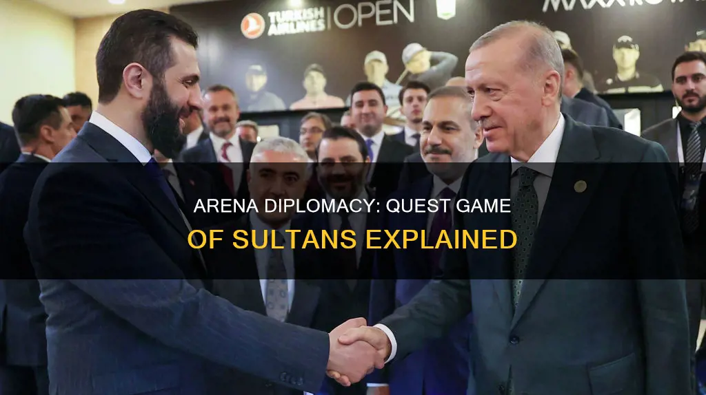 what is the arena diplomacy quest game of sultans quest