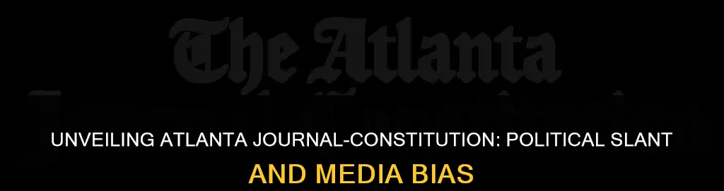 what is the atlanta journal constitution media bias