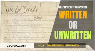 The Best Constitutions: Written or Unwritten?
