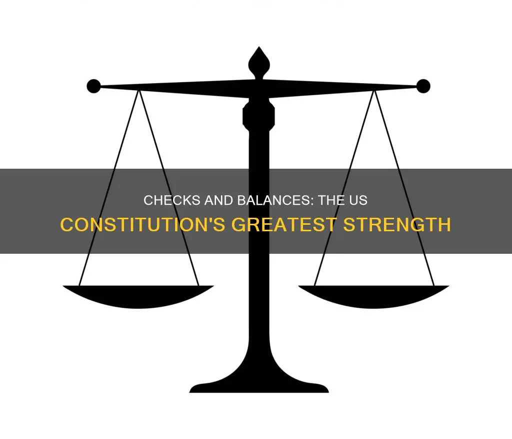 what is the best example of constitutional checks and balances