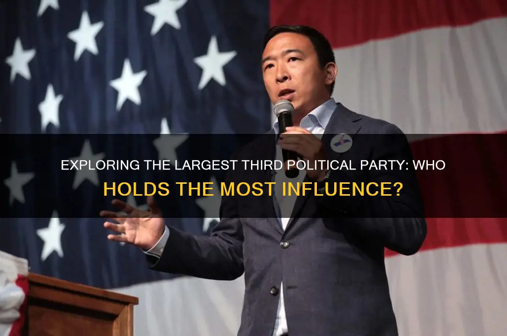 what is the biggest third political party