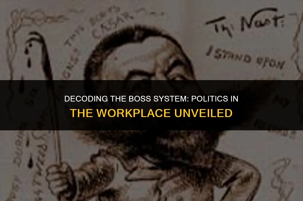 what is the boss system politics