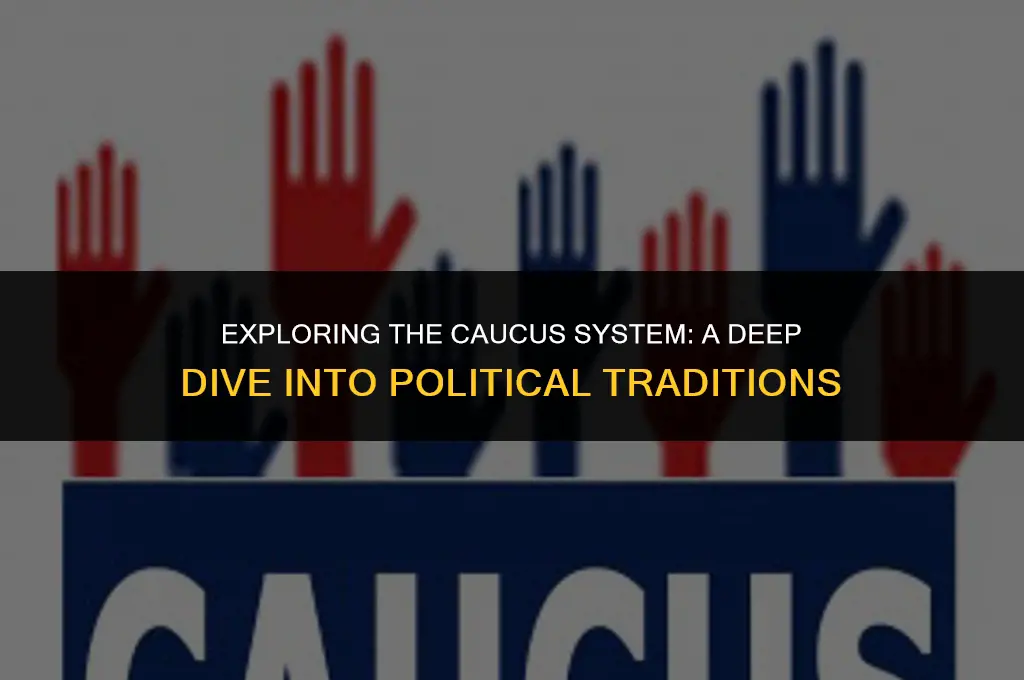 what is the caucus system in politics