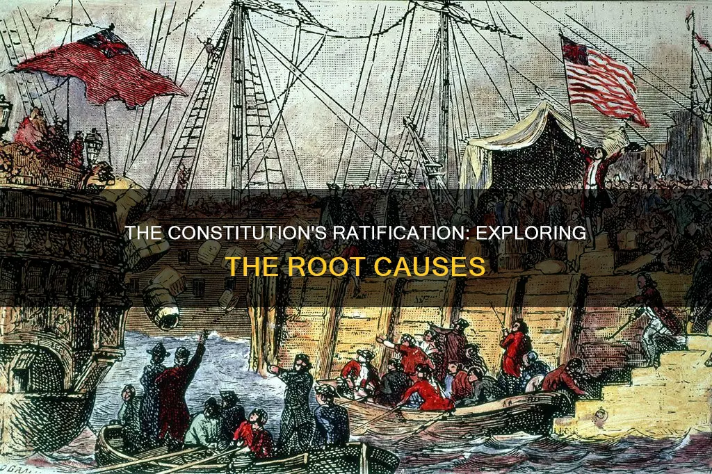 what is the causation of the ratification of the constitution