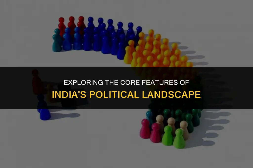 what is the chief characteristics of the indian political system
