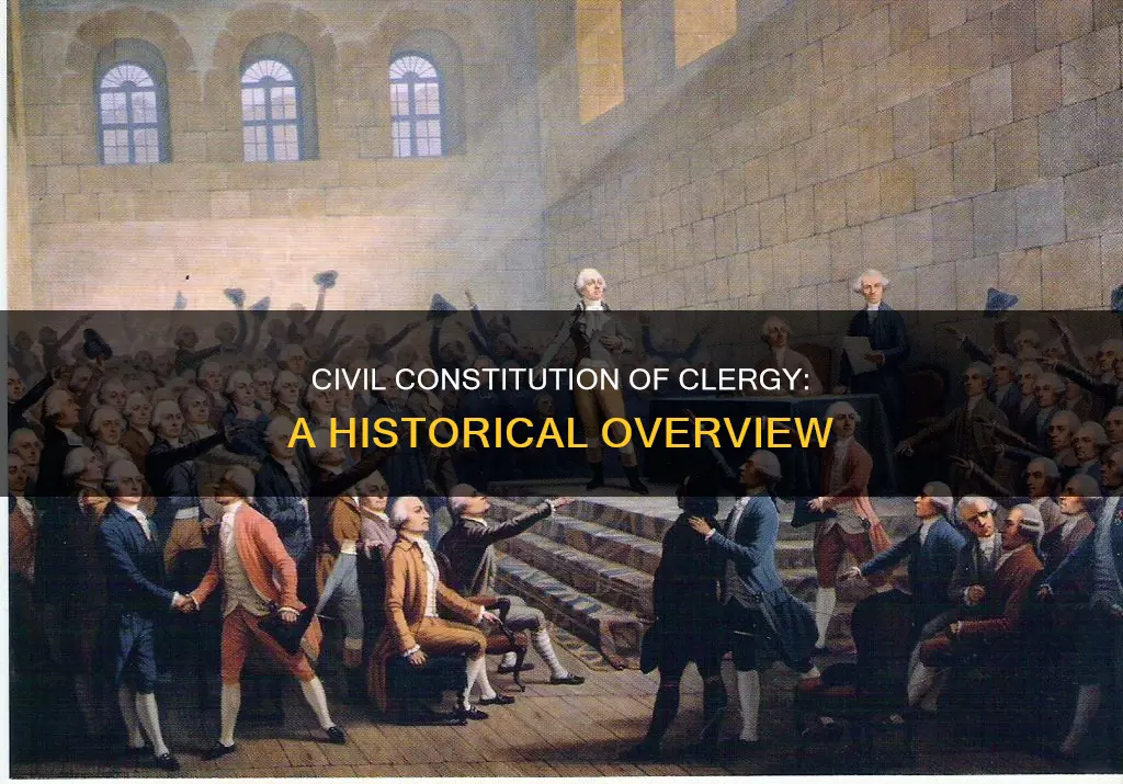 what is the civil constitution of the clergy summary