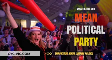 Understanding the Con: Political Party Meaning and Implications Explained