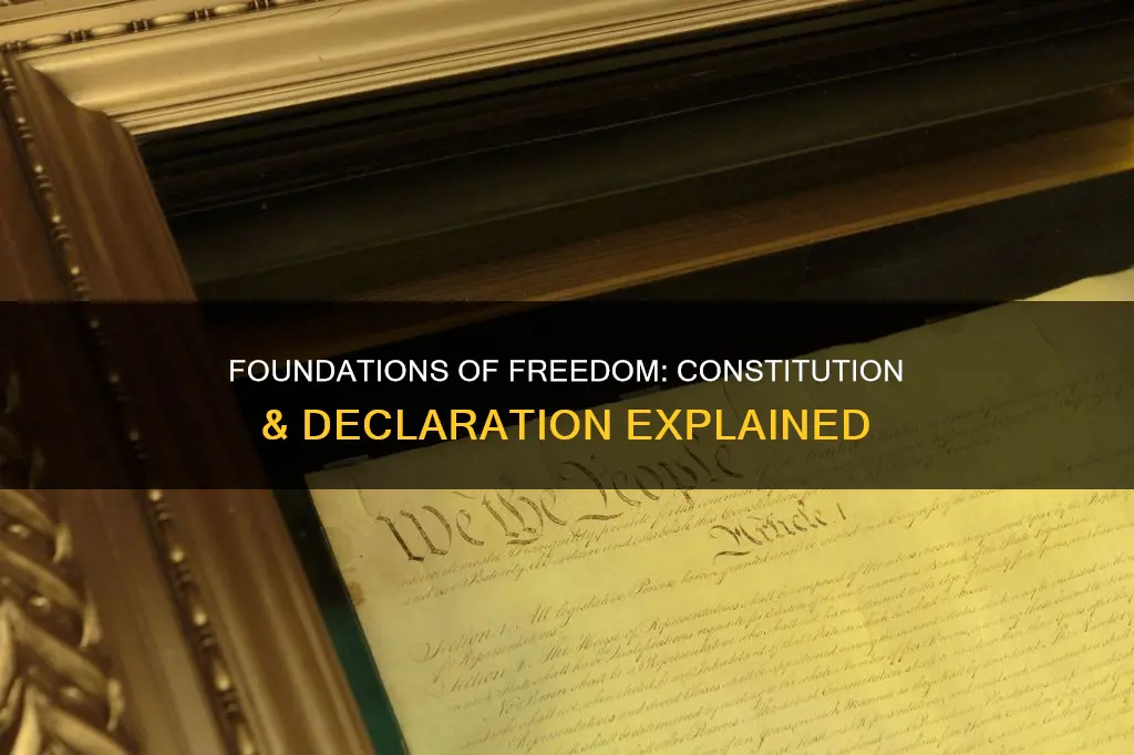 what is the constitution and declaration of independence