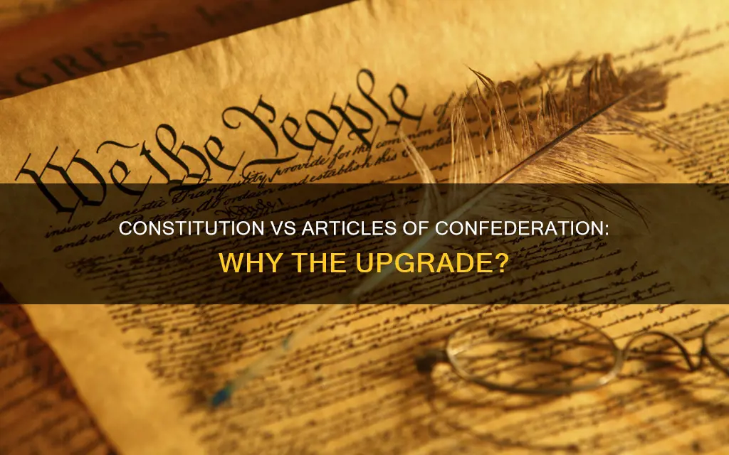 what is the constitution better than the aricle of confedertion