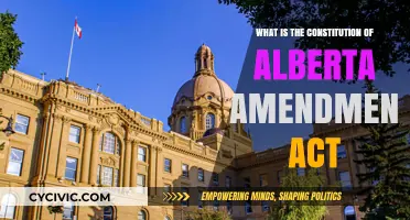 Alberta's Constitution: Amendment Act Explained
