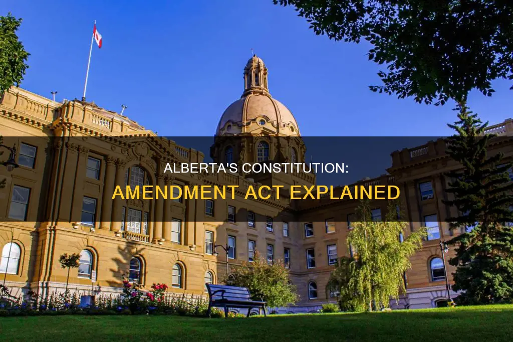 what is the constitution of alberta amendment act