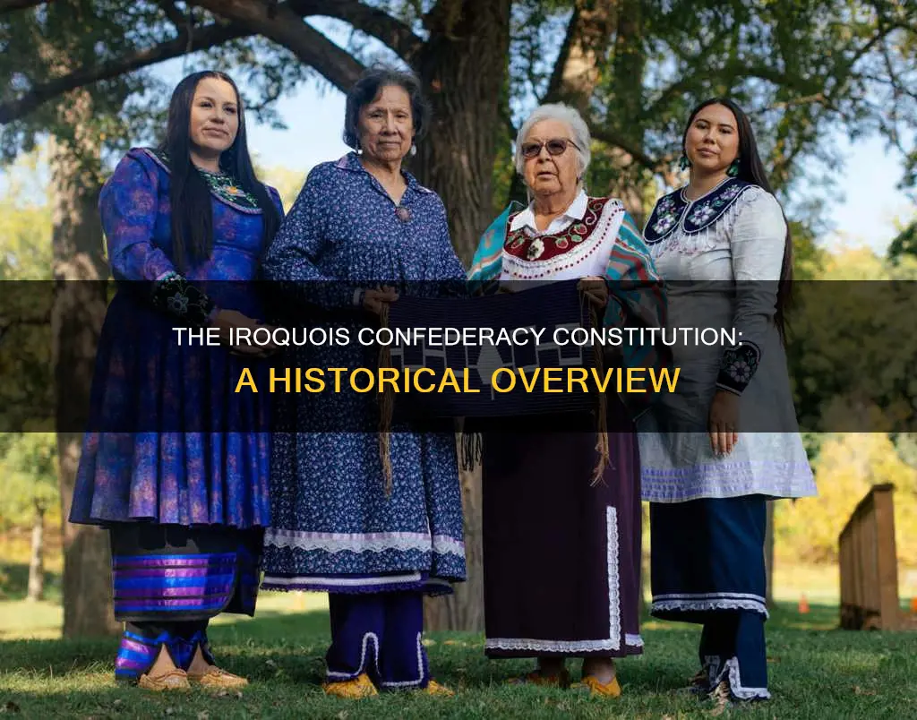 what is the constitution of the iroquois confederacy called