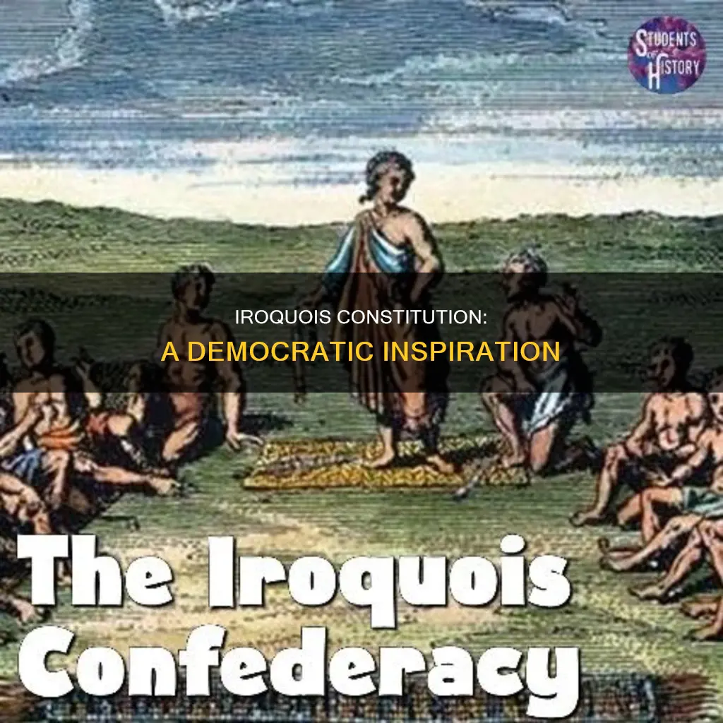 what is the constitution of the iroquois nation similar to