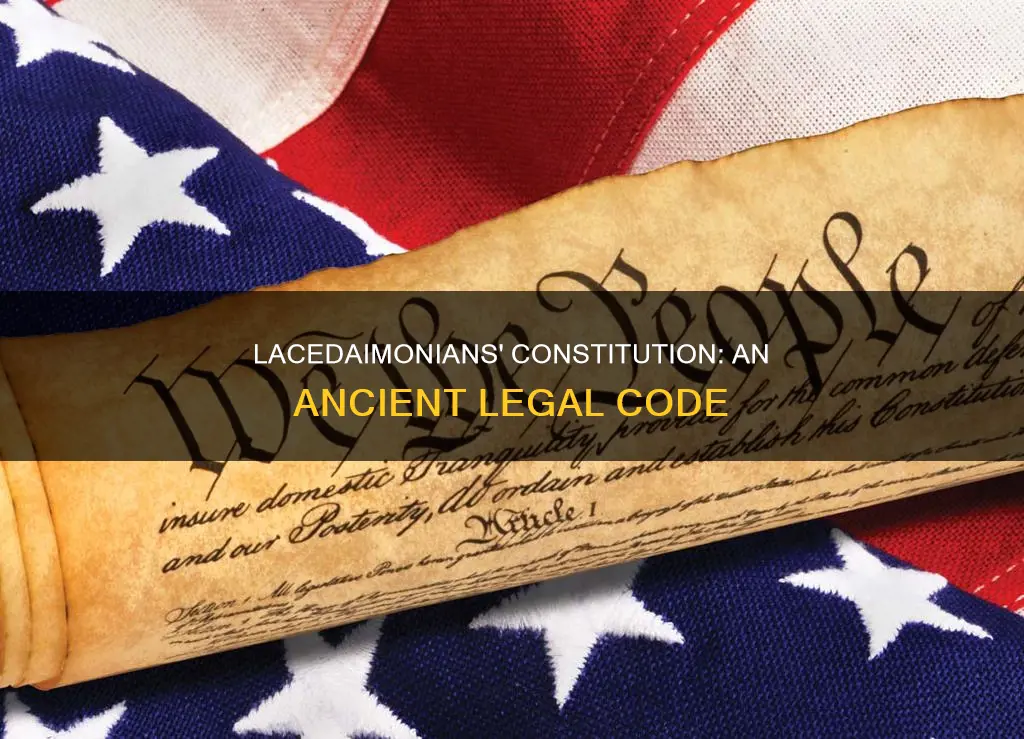 what is the constitution of the lacedaimonians date