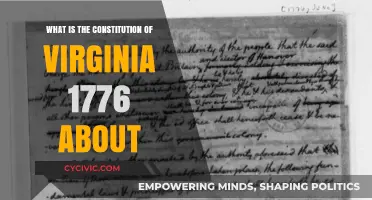Virginia's Constitution: 1776 Founding Principles