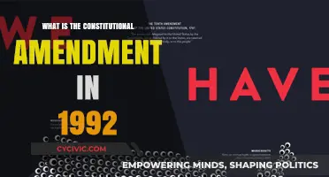 Constitutional Amendment: 1992's Legacy