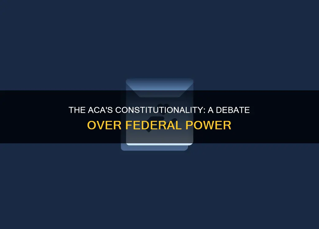 what is the constitutional argument against the aca