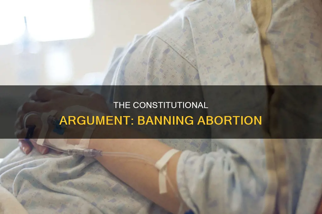 what is the constitutional argument to ban abortion