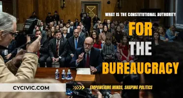 The Bureaucracy: Constitutional Authority and Power